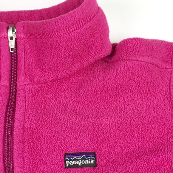 Pink Patagonia Synchilla Fleece Jacket Size Medium - Picture 2 of 5